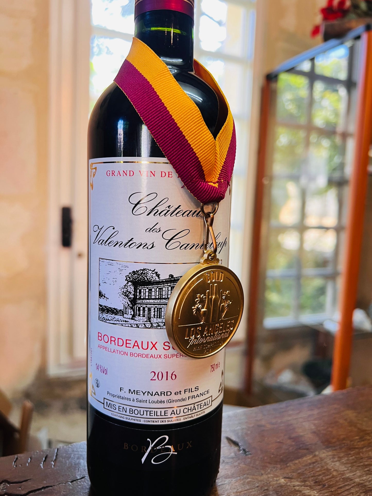 Bordeaux Red - Chateau Valentons Canteloup | Classic Smooth French Wine 750ml